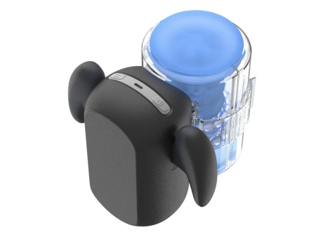 Black Knight Massaging Beads Amovibe - автоматический робот-мастурбатор с массажными шариками